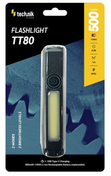 Picture of FLASHLIGHT TT80 COB LED 500LUM